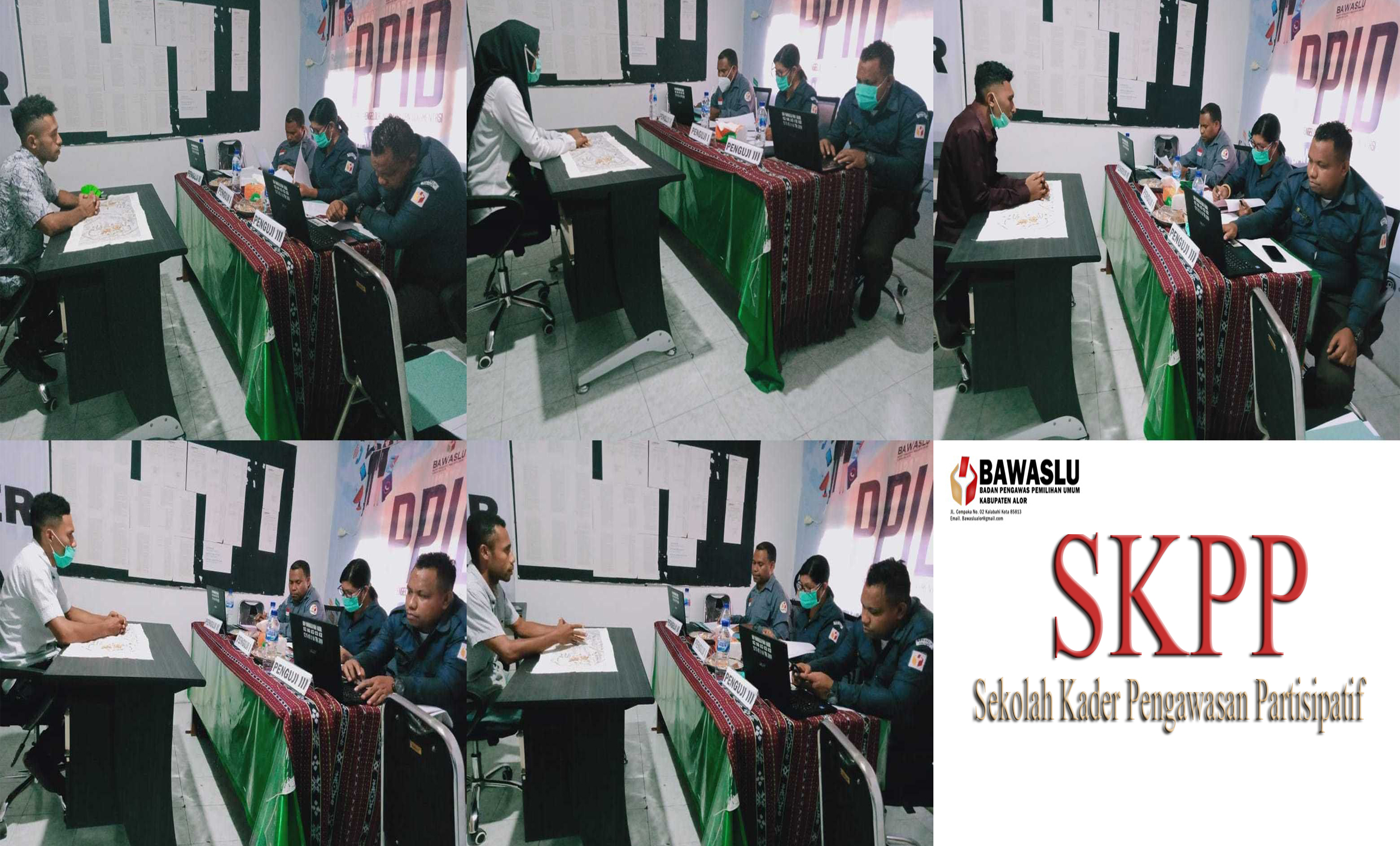 Bawaslu Alor Wawancara 5 Calon Peserta SKPP