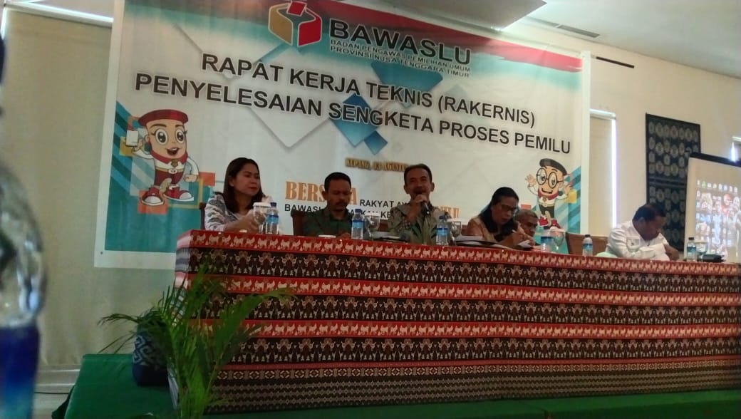 Rakernis, Fungsikan Tugas Dan Wewenang Bawaslu Hadapi Sengketa Pemilu 2024