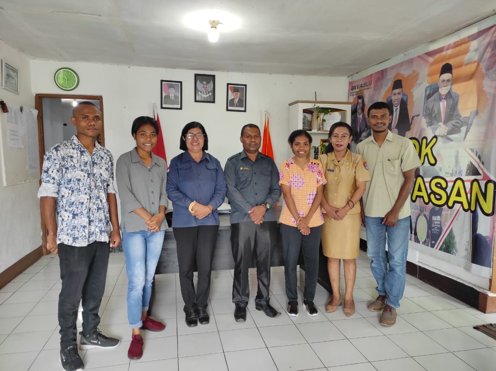 Peserta SKPP Temui Pimpinan Bawaslu Alor