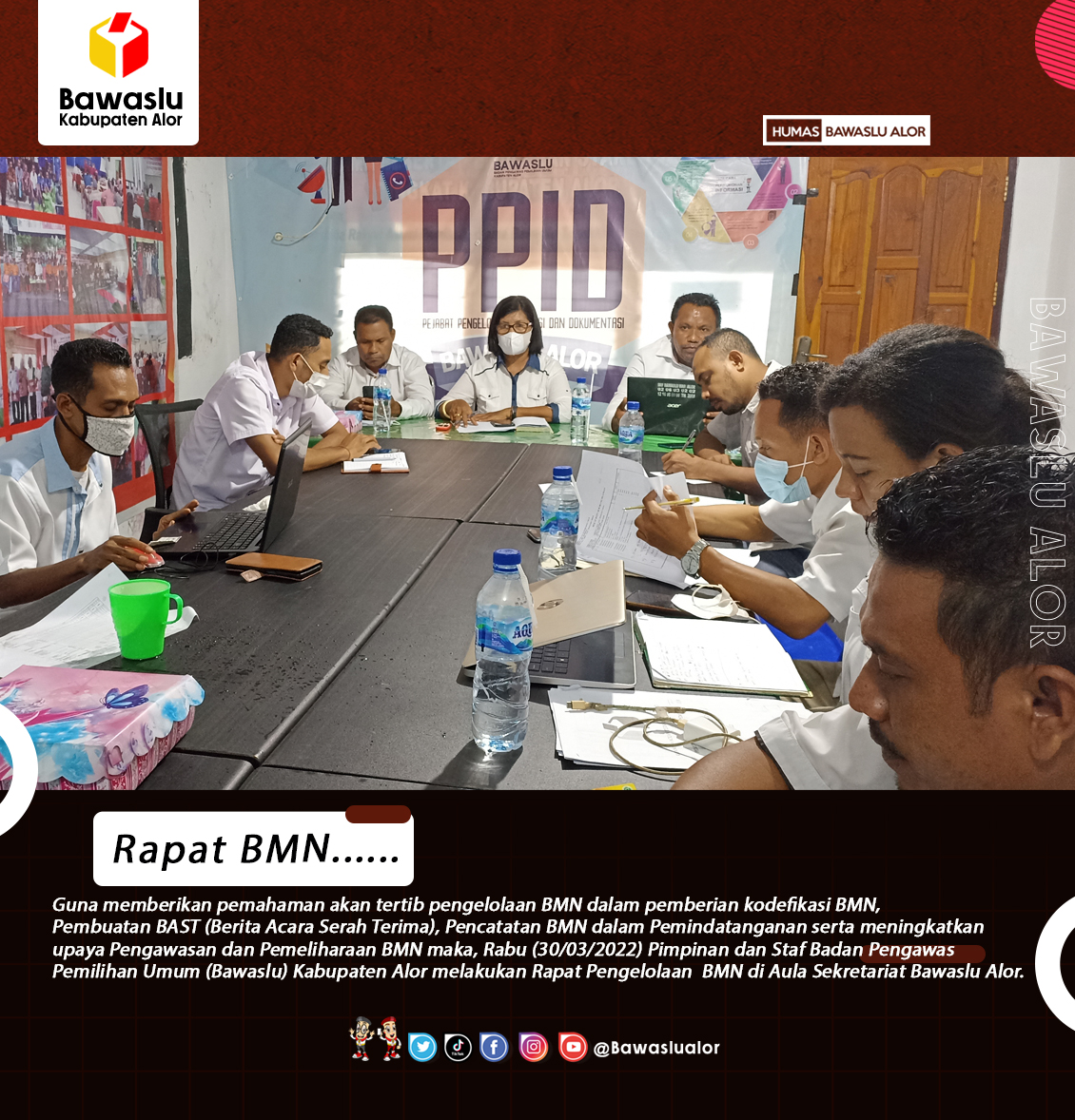 Bukan BMN Saja, Tapi BMD Juga Harus Diinventarisir