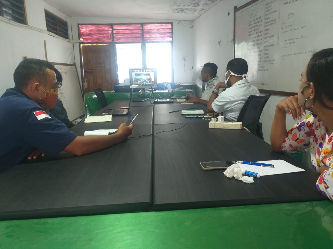TIM  PPID BAWASLU  KABUPATEN ALOR  MENGIKUTI BIMTEK SECARA DARING