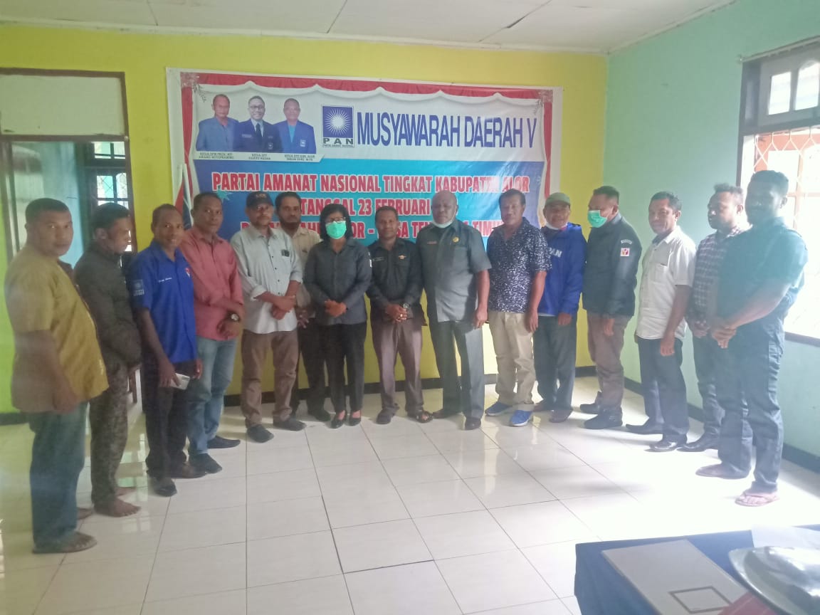 Bangun Sinergitas, Bawaslu Alor Silaturahmi  Ke DPD PAN Kabupaten Alor