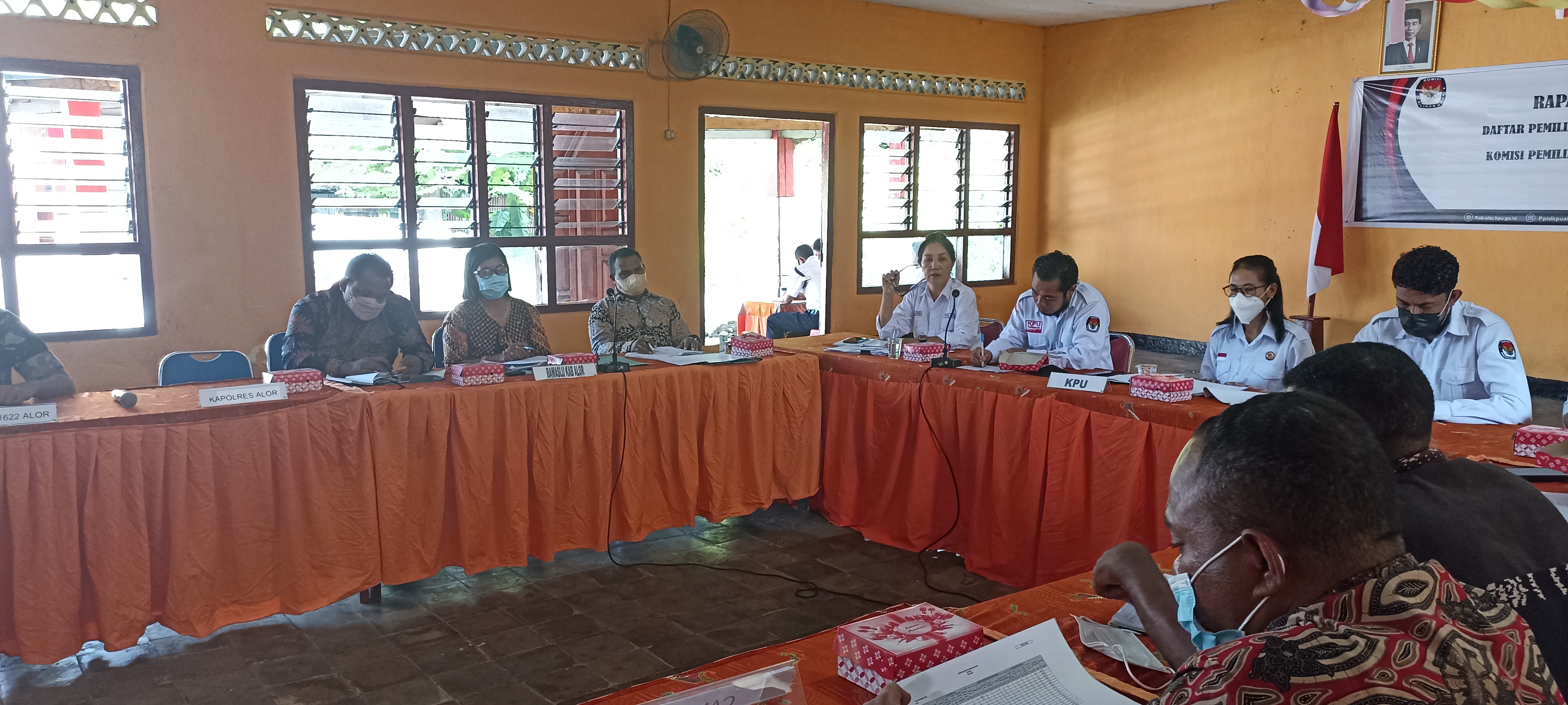 Rakor DPB Tahun 2022 Triwulan I Rampung Digelar KPU Kabupaten Alor