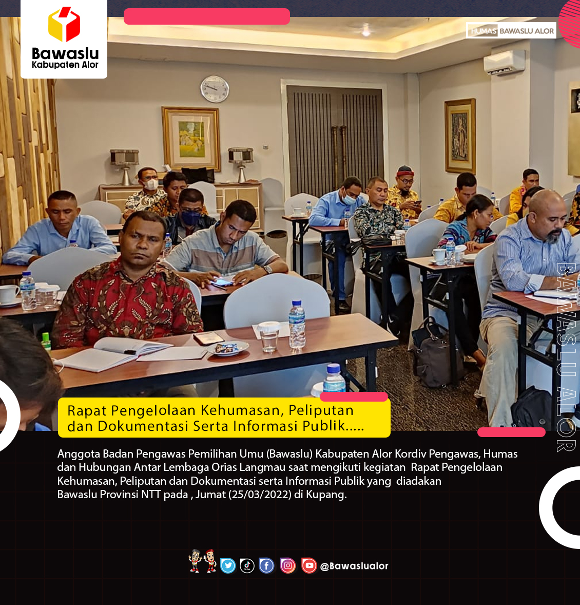 Transformasi Digitalisasi Bawaslu Terus Ditingkatkan