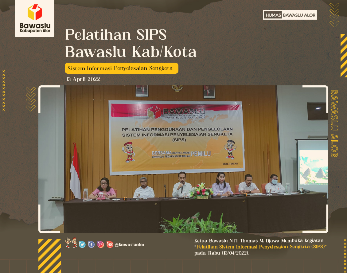  SIPS  Menjadi Solusi Penting Pelaporan Sengketa