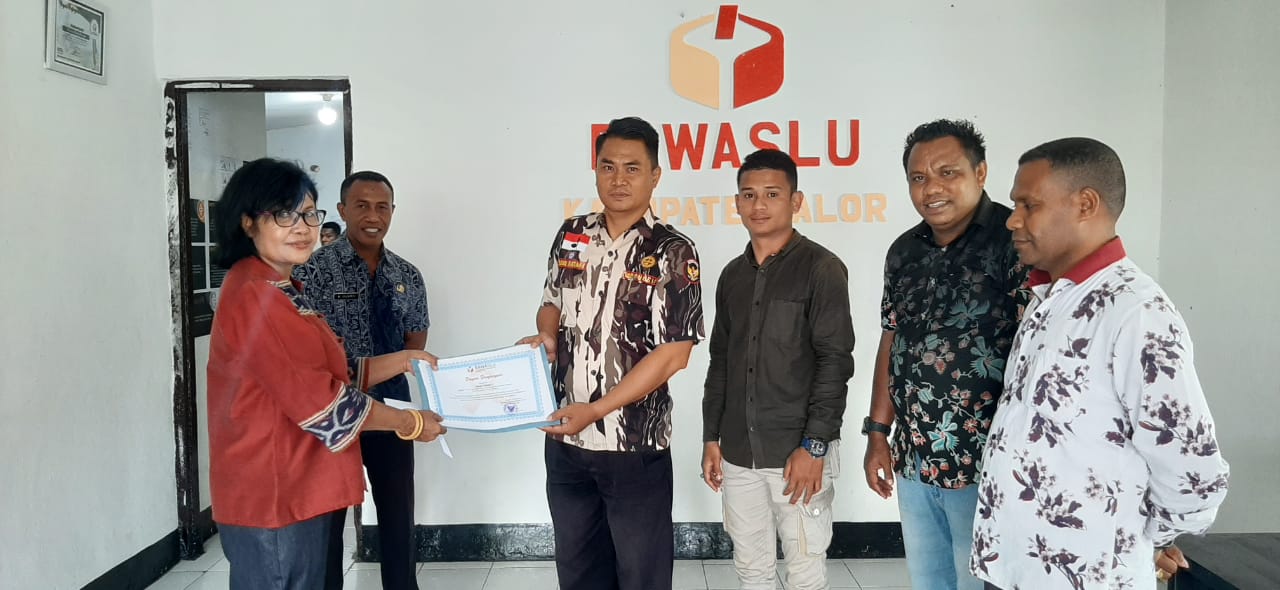PRAMUKA LUAR BIASA KUNJUNGI BAWASLU ALOR.