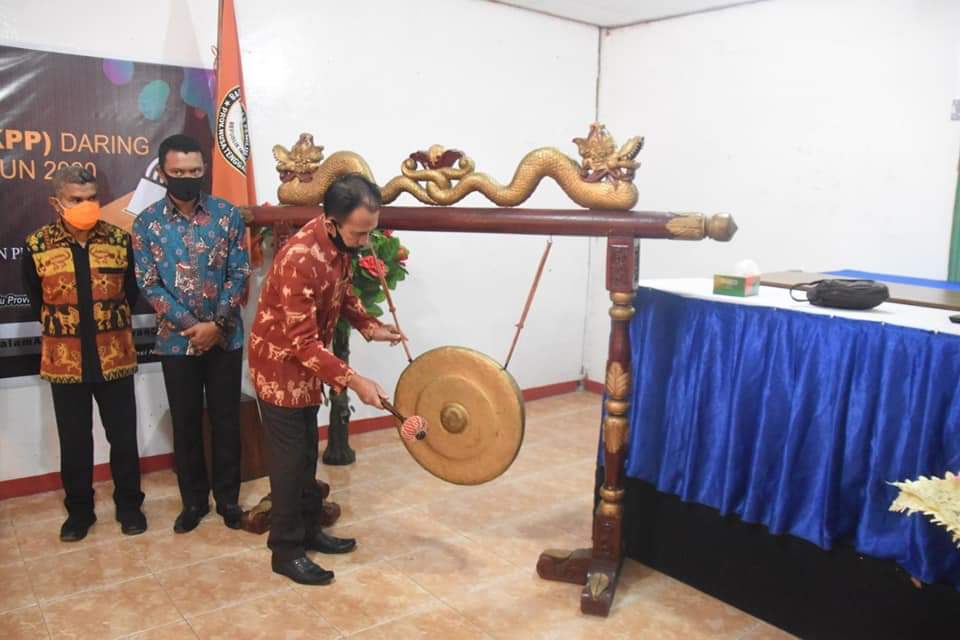 BAWASLU ALOR MENGIKUTI PEMBUKAAN SKPP SECARA DARING / ONLINE