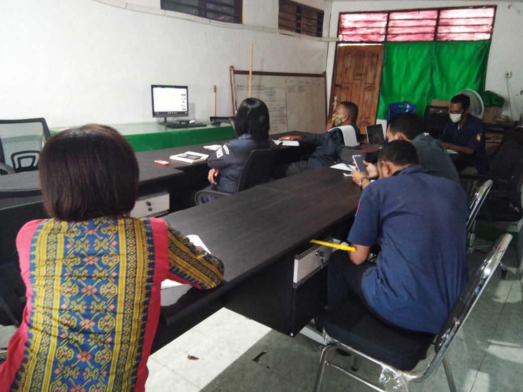 Bawaslu Alor mengikuti kegiatan Optimalisasi Peran dan Fungsi Kehumasan