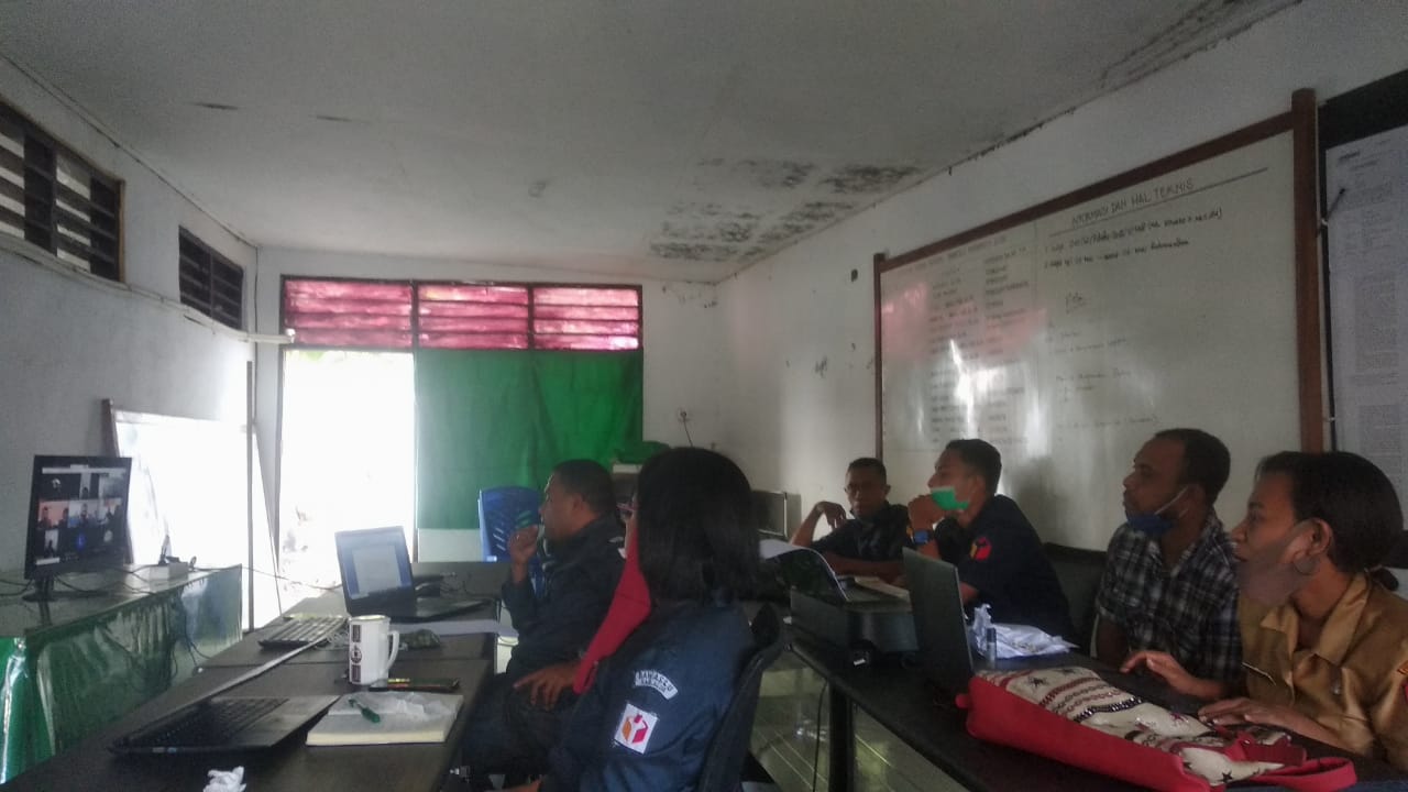 Bawaslu Alor Mengikuti Pelaksanaan Riset dan Kajian Evaluasi