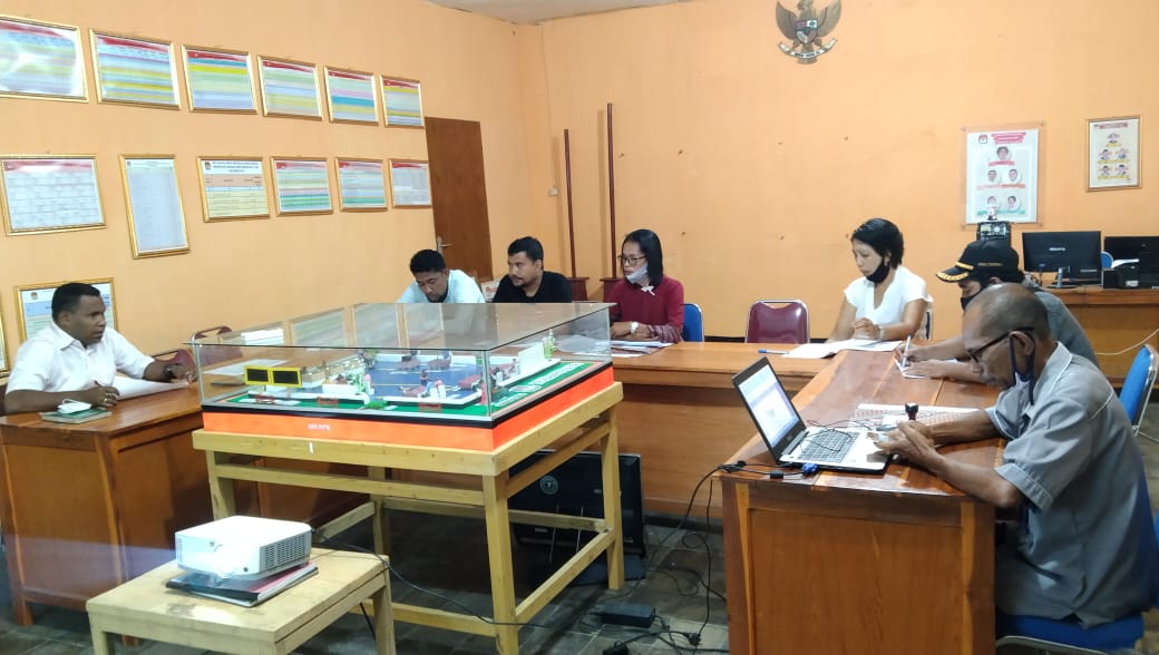 Mengakhiri Tahun 2020 Bawaslu dan KPU Kab. Alor  Rapat Pleno Daftar Pemilih Berkelanjutan