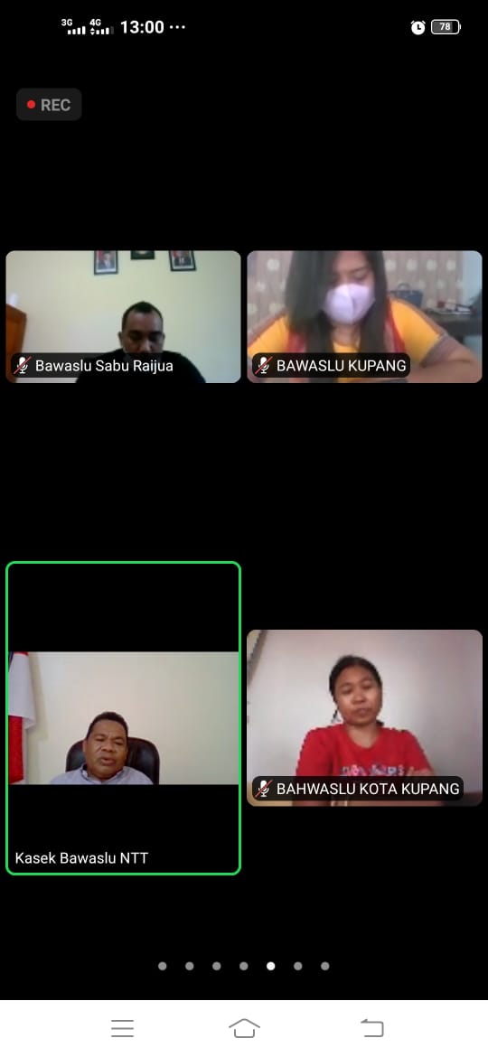 Bawaslu NTT Gelar Rapat Kordinasi