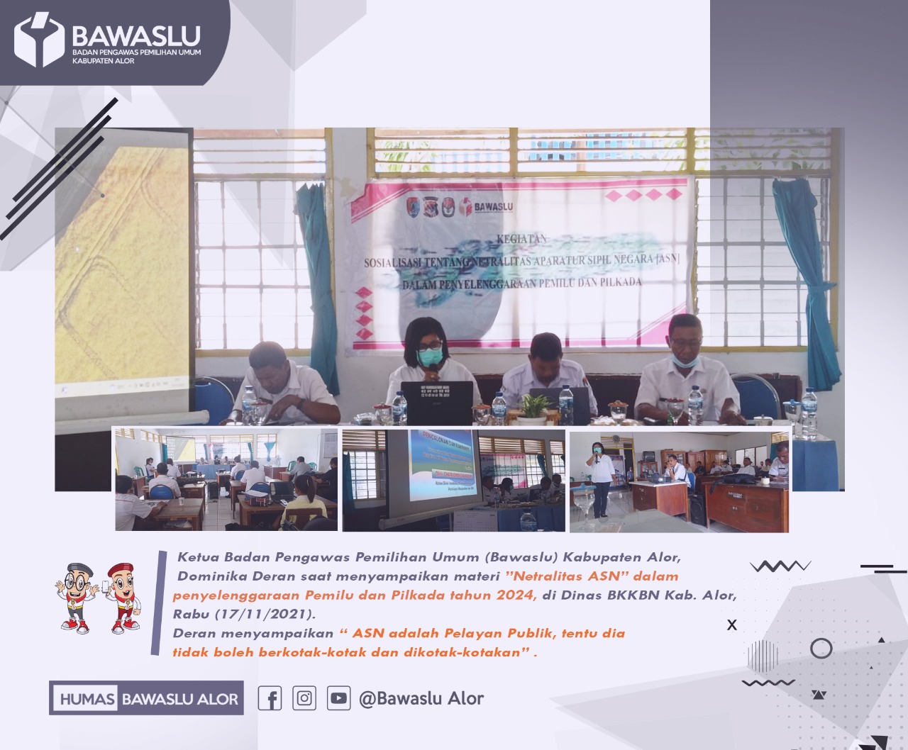 Netralitas ASN di Lingkup BKKBN Kabupaten Alor