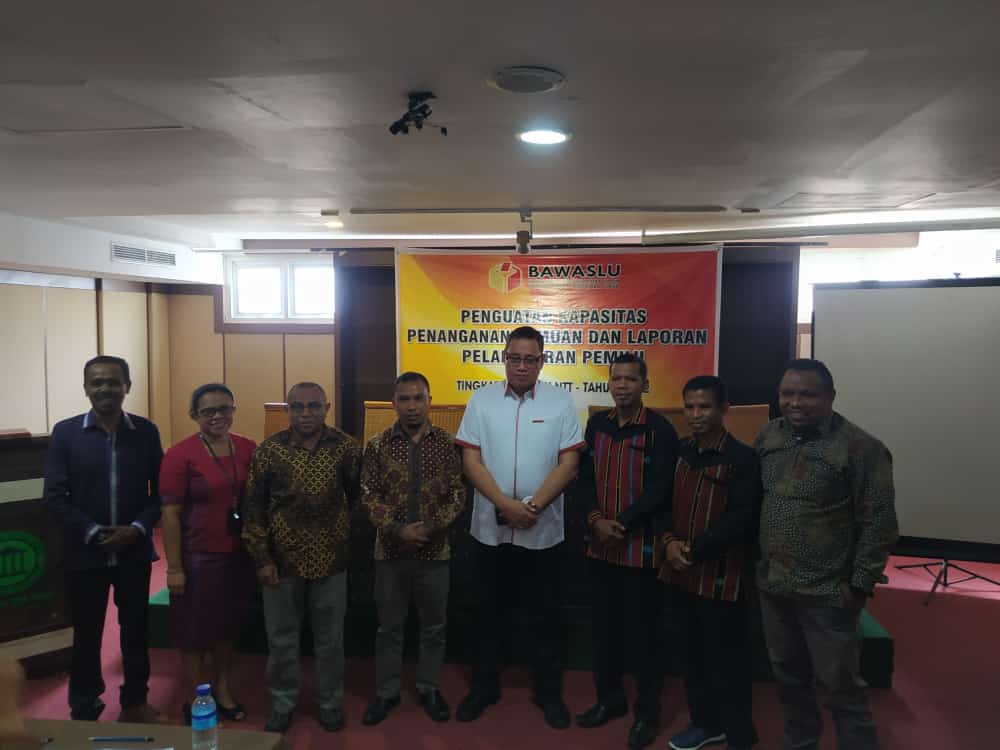 PENGUATAN KAPASITAS PENANGANAN TEMUAN DAN LAPORAN PELANGGARAN PEMILU