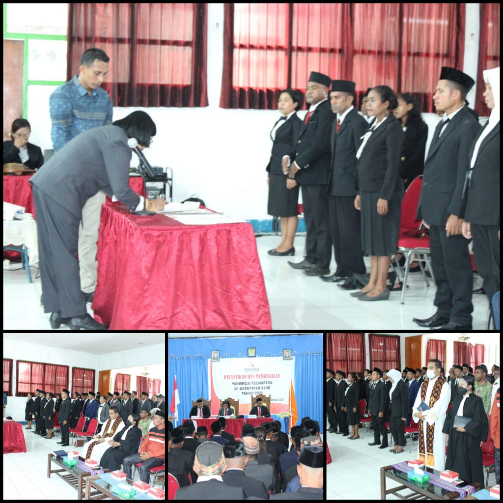 54 PANWASLU KECAMATAN DARI 18 KECAMATAN DILANTIK