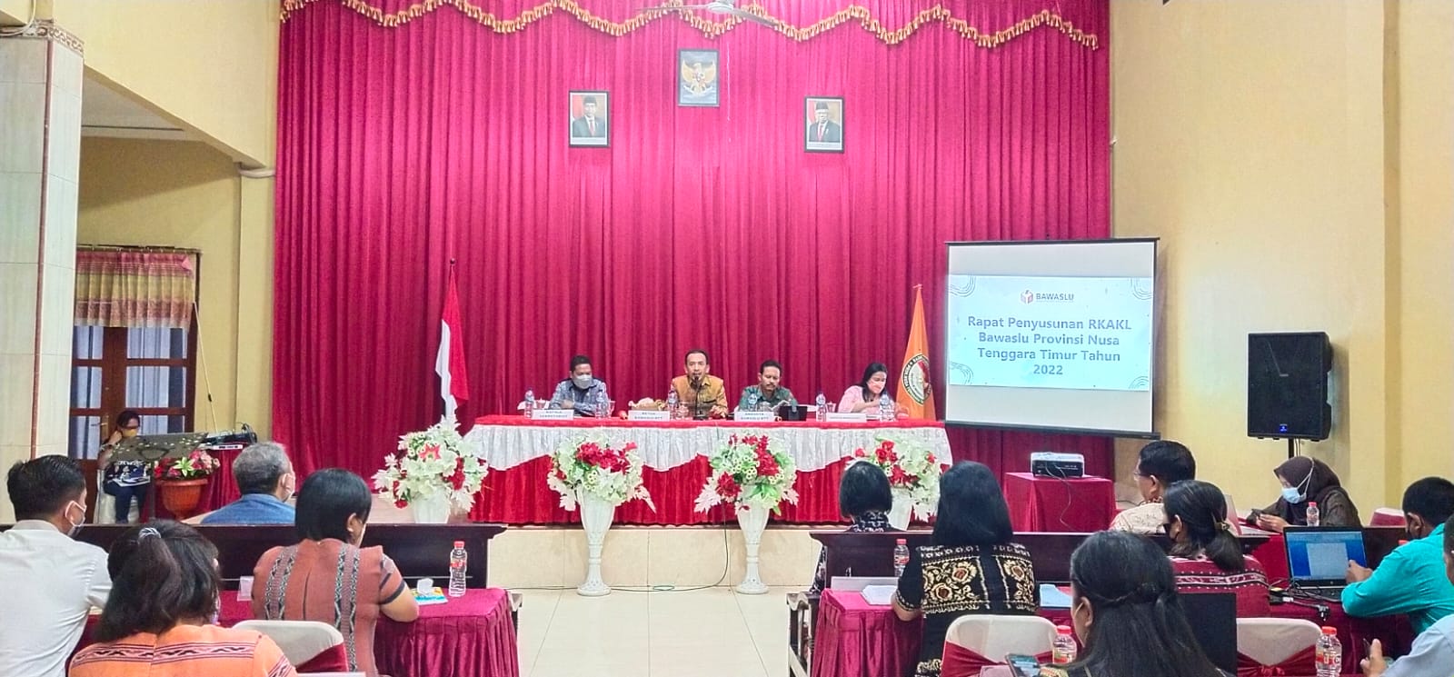 Bawaslu  Se-Ntt Sinkronisasikan  Program Dalam Penyusunan RKA