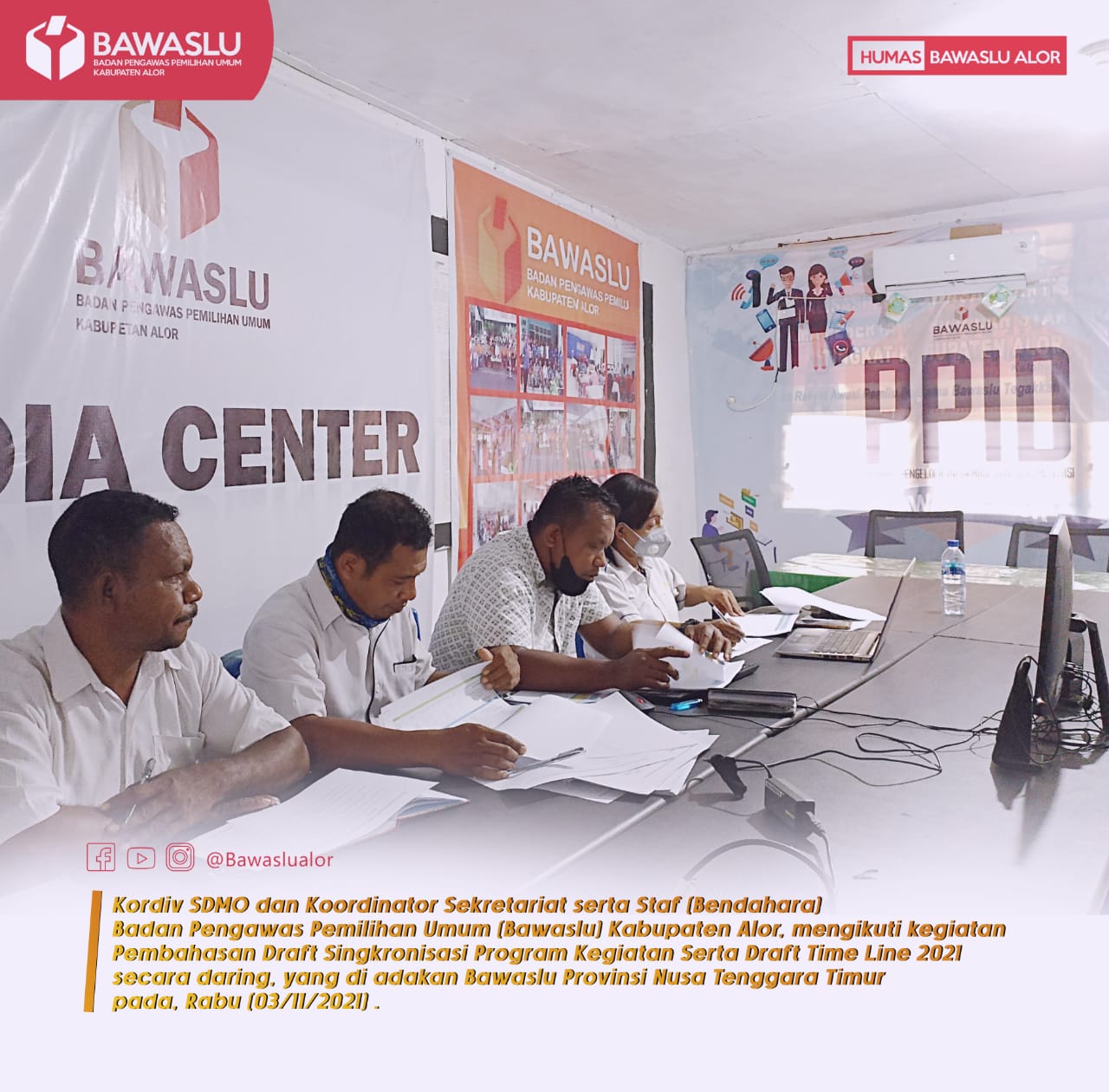 Baharudin Hamzah : Persiapan Program dan Kegiatan Menghadapi Pemilu 2024