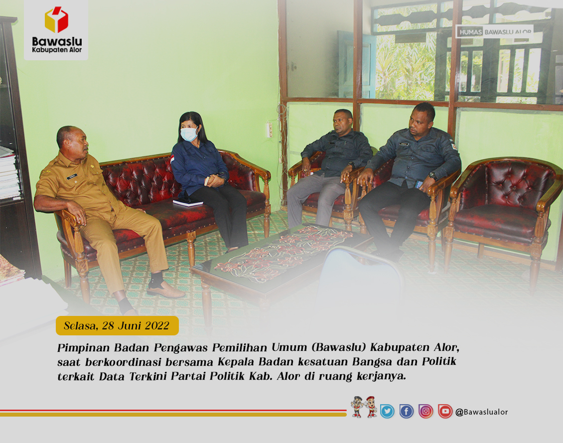 Bawaslu Bangun Koordinasi Bersama Stakeholder