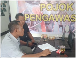 Bawaslu Alor Ikuti Tata Cara Validasi Tingkat Kapatuhan LHKASN
