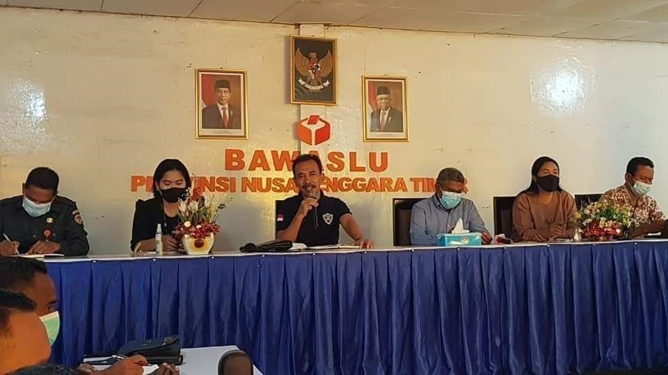 Bawaslu NTT Gelar Rapat Kerja Kajian Penanganan Pelanggaran Pemilu dan Pemilihan