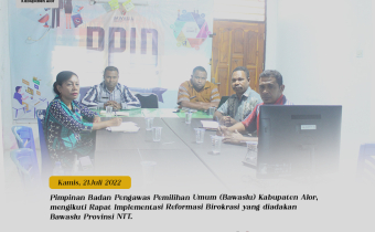 Bawaslu Komitmen Wujudkan Nilai Reformasi  Birokrasi