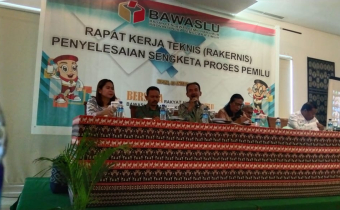 Rakernis, Fungsikan Tugas Dan Wewenang Bawaslu Hadapi Sengketa Pemilu 2024