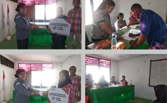 Bawaslu Kabupaten Alor Berikan Santunan Kecelakaan Kerja kepada Pengawas Adhoc Pemilu 2019.