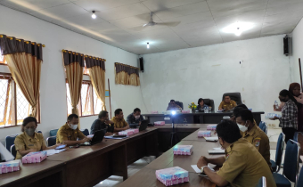 Bahas Alokasi Anggaran Pemilihan, Bawaslu Alor Penuhi Undangan Bapelitbang Kab. Alor