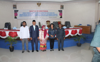 Bawaslu Hadir Dalam Pelantikan PAW Anggota DPRD Kabupaten Alor