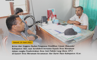 Bawaslu Alor Bangun Koordinasi Bentuk Desa APU