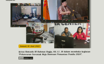 Bawaslu RI launching Meja Layanan Pemantau Pemilih