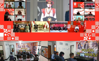 Upacara Bendera, Jokowi Kenakan Pakaian Adat NTT