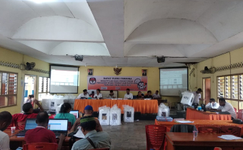 Bawaslu Alor Awasi Rapat Pleno Terbuka Tingkat KPU Kabupaten Alor