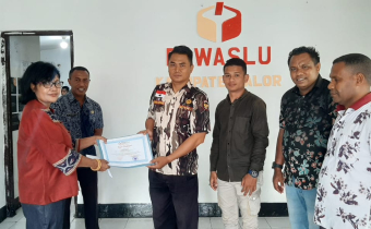 PRAMUKA LUAR BIASA KUNJUNGI BAWASLU ALOR.