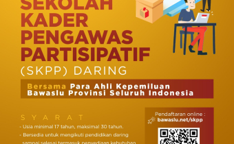 Sekolah Kader Pengawas Partisipatif (SKPP) Daring Badan Pengawas Pemilihan Umum (Bawaslu)