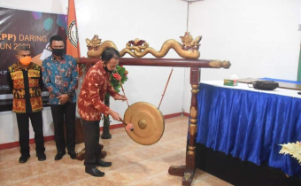 BAWASLU ALOR MENGIKUTI PEMBUKAAN SKPP SECARA DARING / ONLINE