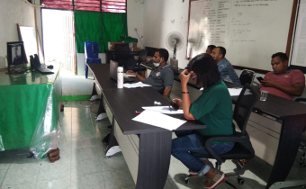 Bawaslu Kab. Alor Mengikuti Rapat Persiapan Riset Pemilu Secara Daring