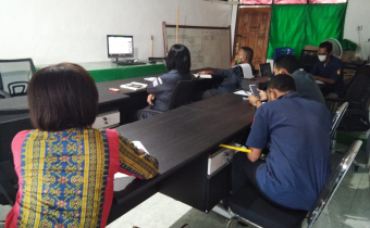 Bawaslu Alor mengikuti kegiatan Optimalisasi Peran dan Fungsi Kehumasan
