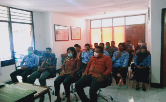 Secara Virtual Bawaslu Alor Mengikuti Upacara Hari Kesaktian Pancasila