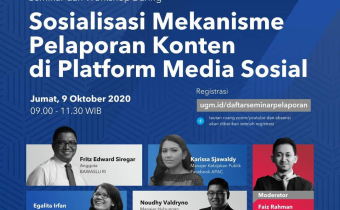 Bawaslu RI Gelar Sosialisasi Pelaporan Konten di Platform Media Sosial