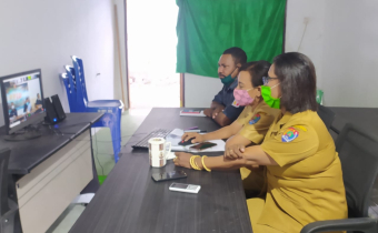 Korsek Dan BPP Bawaslu Kab. Alor Ikut Rapat Pengelolaan Keuangan TA.2021