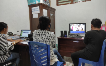 Korsek Dan BPP Bawaslu Alor Ikuti Rapat Evaluasi Pengelolaan Keuangan