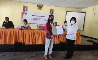 Rapat Pleno Terbuka Pemutakhiran DPB Triwulan II Tahun 2021