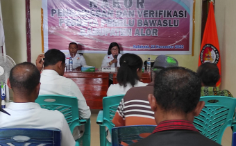 Bawaslu Alor Undang 9 Pimpinan ParPol  Lakukan Rakor