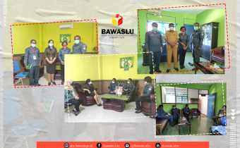 Pimpinan Bawaslu Alor Sambangi  Pengadilan Negeri Kalabahi
