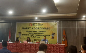 Bawaslu NTT Gelar Rakor Pengawasan Tahapan Pemilu Dan Pemilihan