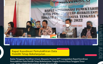 Pengawasan DPB Mengurai Persoalan Data Pemilih Tahun 2024
