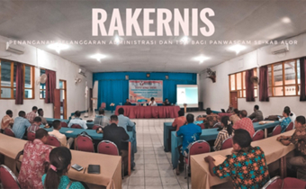 Bawaslu Alor Gelar Rakernis Penanganan Pelanggaran Administrasi dan TSM Bagi Panwascam Se-Kabupaten Alor
